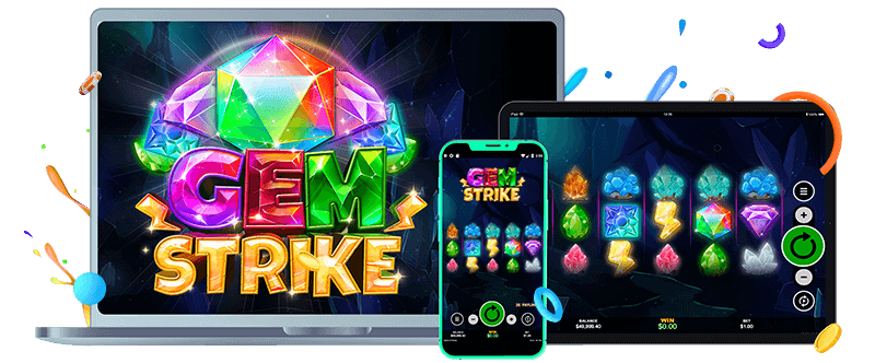 Gem Strike online slot on mobile and desktop