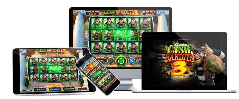 Brand new slot at Thunderbolt Online Casino- Cash Bandits 3