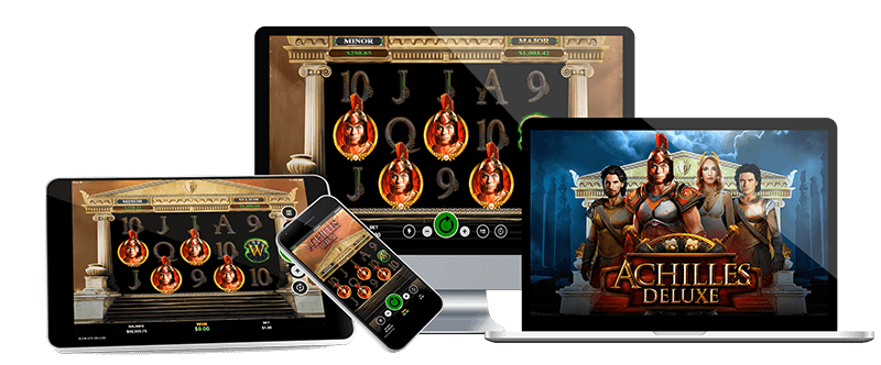 Brand new slot at Thunderbolt Online Casino- Achilles Deluxe