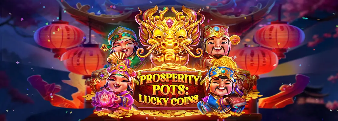 Prosperity Pots Lucky Coins at Thunderbolt Casino!