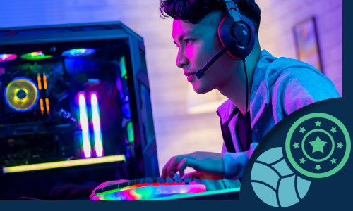 Asian esports player