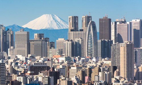 Tokyo skyline 