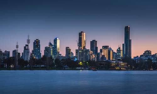 Melbourne skyline  